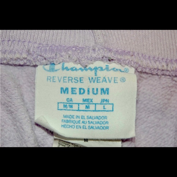Light Purple Champion Sweatpants - Picture 4 of 6